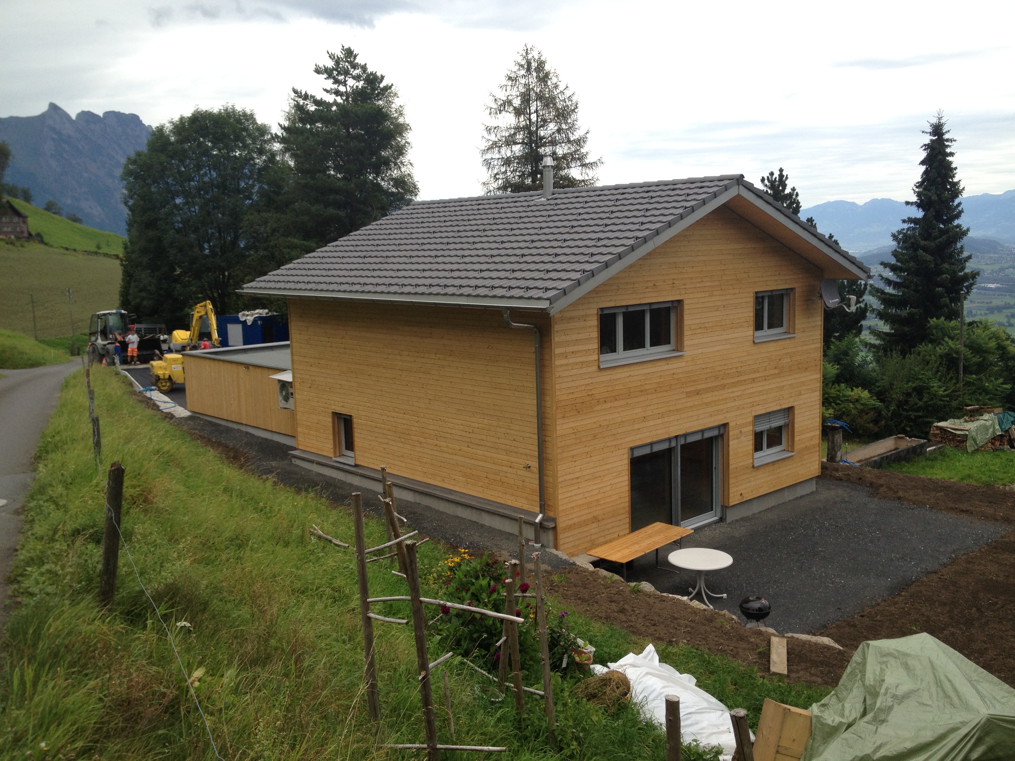 Neubau Wohnhaus Tischenhus, Grabserberg